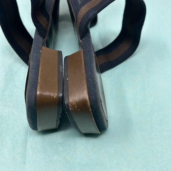 GUCCI Web Accent Canvas Slides Women's Size 36 - Picture 5 of 13